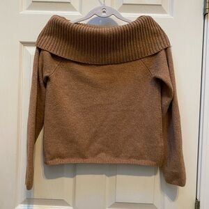 Women’s off the shoulder sweater